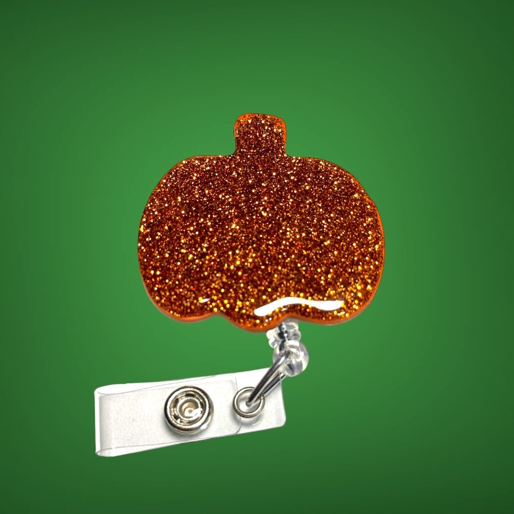 Pumpkin Badge Reel